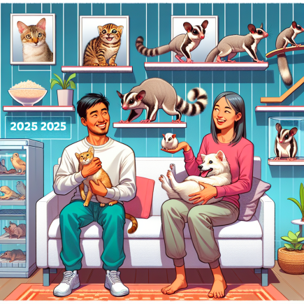 Tren Peliharaan 2025: Kucing Eksotis, Anjing Mini, atau Sugar Glider?
